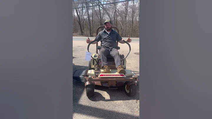 How to correctly drive a zero turn lawnmower #lawnmowerrepair #lawnmower #grasshoppermowers #diy