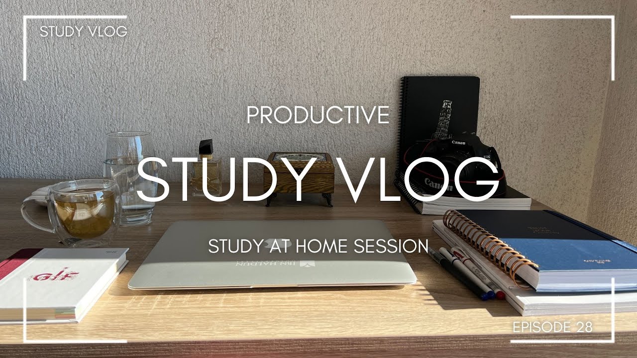 How to Be Productive While Studying at Home | Study With Me & Student ...
