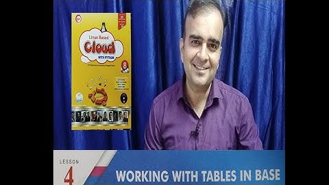 Class 8 CH 4 TABLES IN OPEN OFFICE BASE