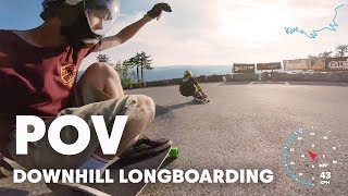 Super Fast Downhill Longboarding | Red Bull No Paws Down 2018 POV