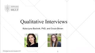 Qualitative Interviewing