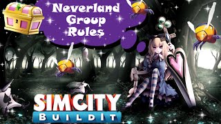 SimCity Buildit Joining Neverland/Group Rules