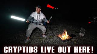 (IT BROUGHT ME TO TEARS!) I TRIED TO PROTECT MYSELF while SOLO CAMPING in HAUNTED CRYPTID TERRITORY