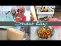 Snowpocalypse 2022 | Finally Feeling Better | DITL of a SAHM | Homeschool Family