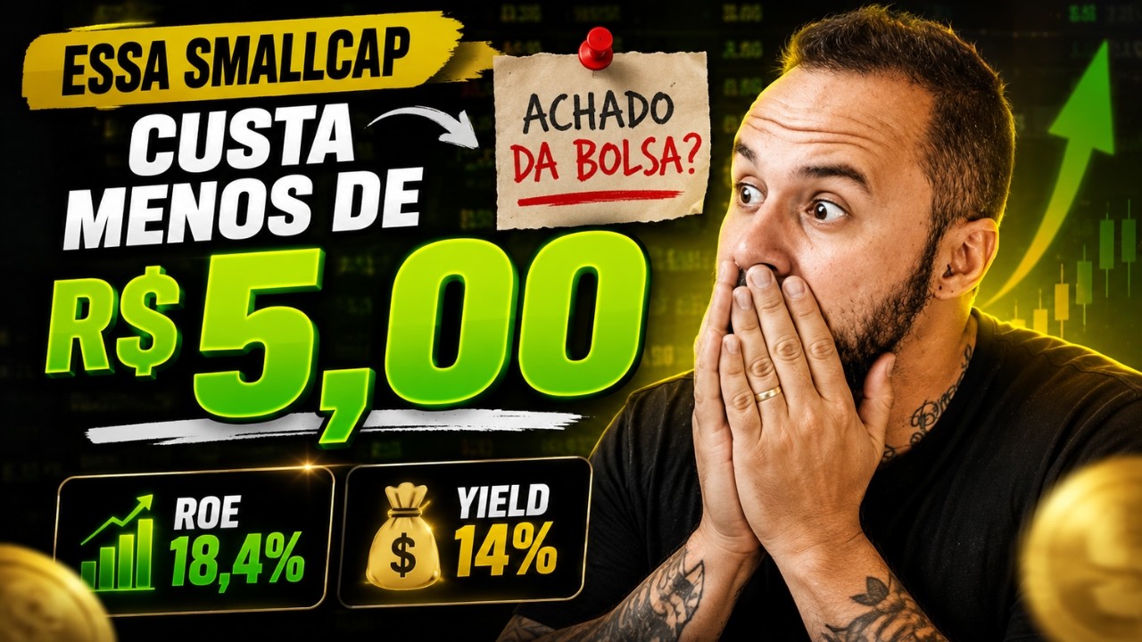 A SMALL CAP de R$5,00 que me chamou MUITO a atenção