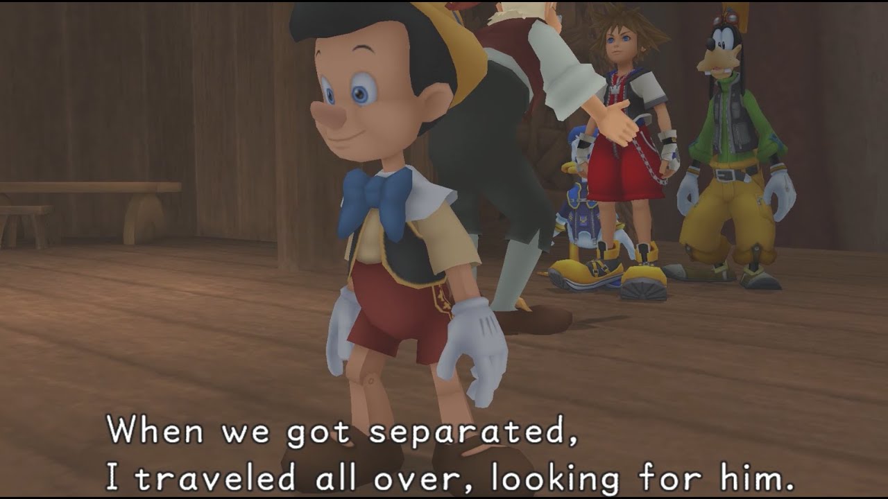 Kingdom Hearts HD Final Mix MOVIE (Disney's Pinocchio) 60FPS - YouTube...