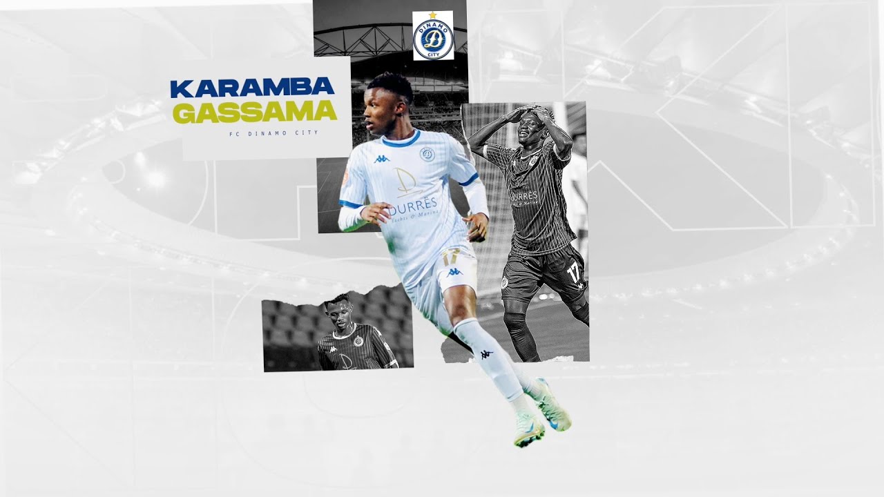 Karamba Gassama ● Midfielder ● FC Dinamo City ● 24/25 Highlights