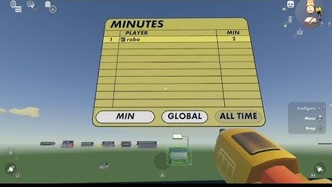 how to make a time/minute leaderboard |rec room tutorial for beginners
