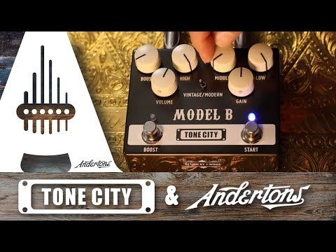 Tone City Model B - A Classic Boogie Sounding Drive Pedal with Boost!