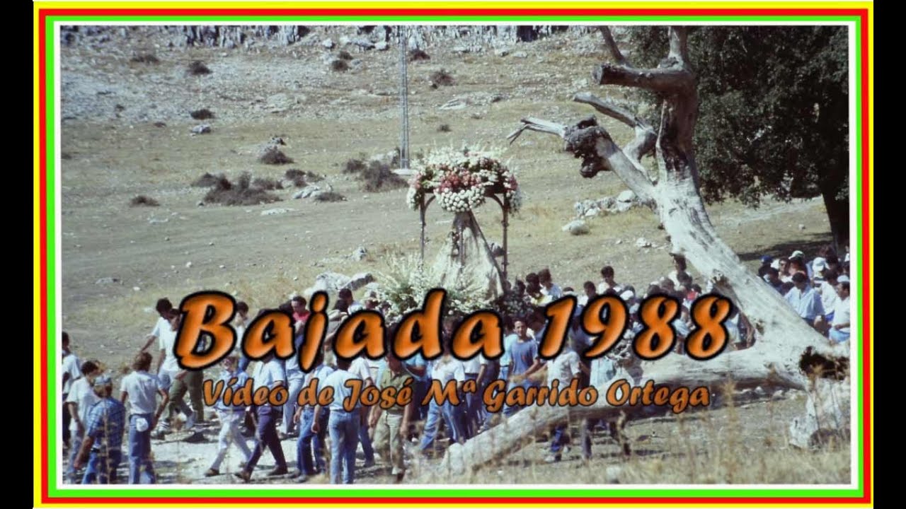 Cabra en el Recuerdo. - «Bajada Virgen de la Sierra 1988»
