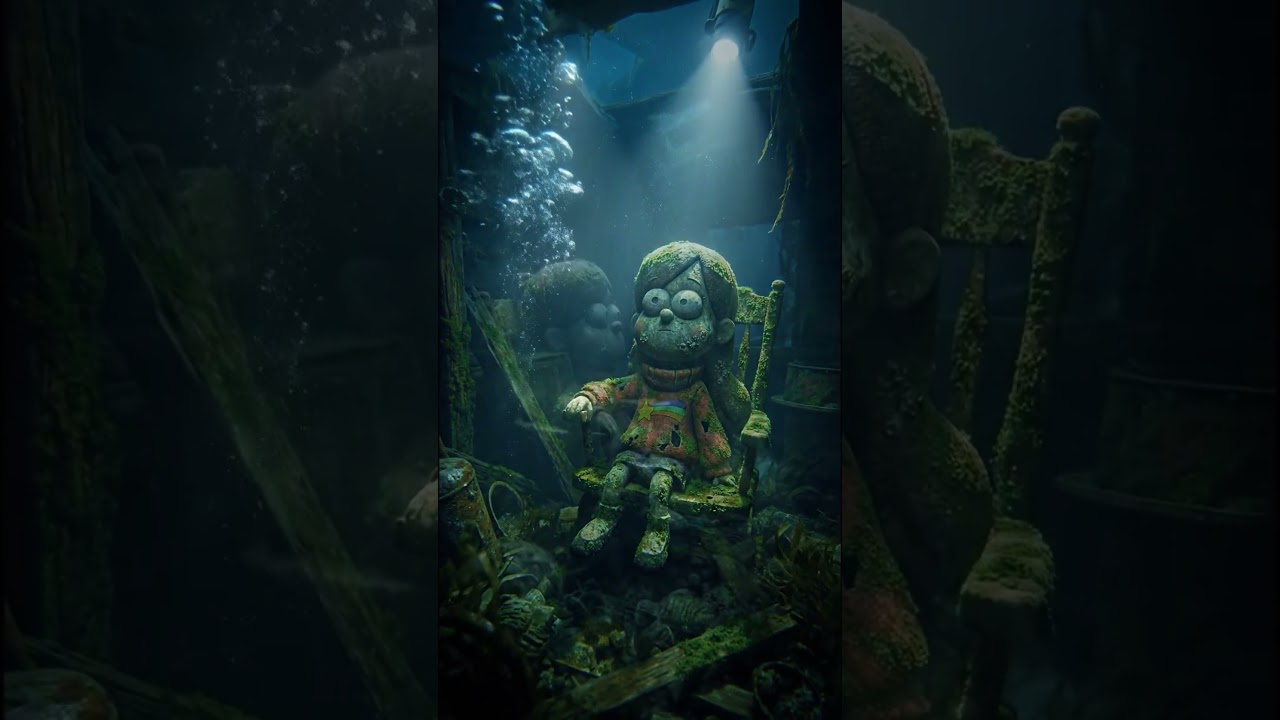 POV: You found the Mystery Shack at the bottom of the ocean 🔦💀