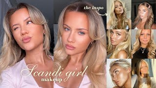 scandi girl makeup routine ˚ʚ♡ɞ˚