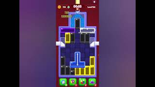 Sand blocks drop puzzle level 144 gameplay walkthrough solution