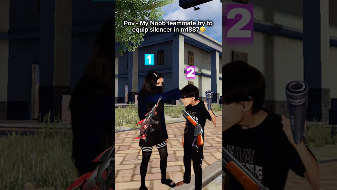 Silencer In m1887😨??🗿✅ 