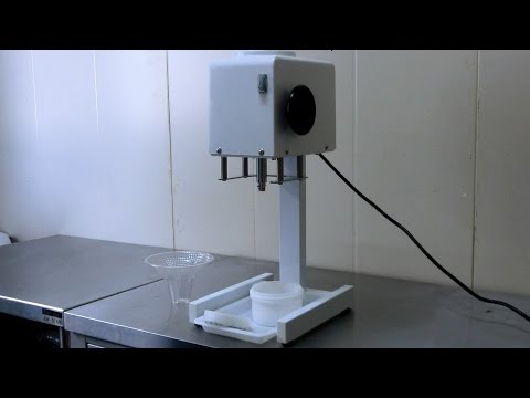 ワンショットスノーアイスマシンFY14の使用方法【スノーアイス