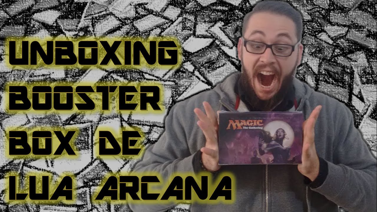 UNBOXING DE UMA BOOSTER BOX DE LUA ARCANA!