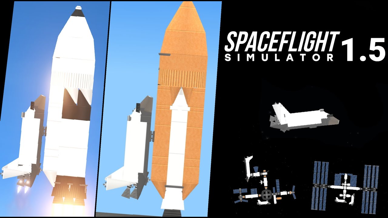 Spaceshuttles in SFS(showcase)[SFS1.5] - YouTube