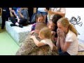 Soldier Surprises Family at Disney's Art of Animation Resort - Disney Flash Mob!