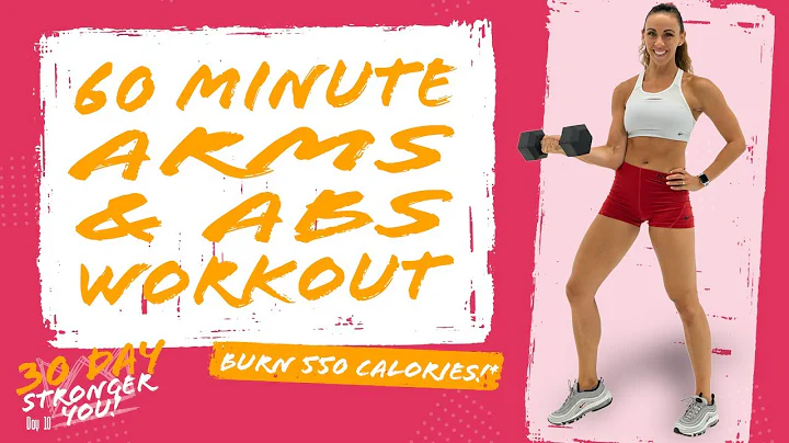 60 Minute Arms and Abs Workout! Burn 550 Calories!...