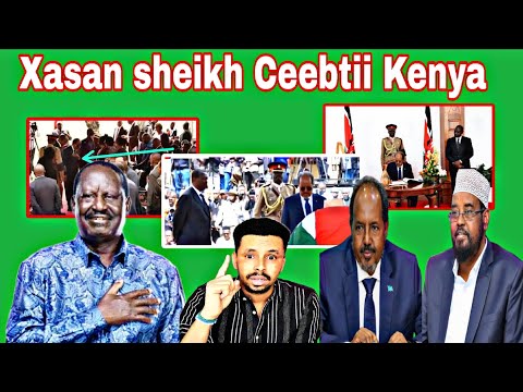 Muuqalo Fadeexad Ah Xasan Sheikh Oo Maalin Jimca U Sajuuday Maydka Raila Odinga Ceebtii Ka Dhacday