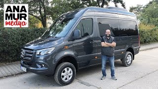 MercedesBenz Sprinter 2019 4x4 Test ve Sprinter Üstyapı Çözümleri