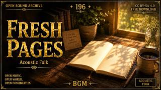 196. Fresh Pages - Acoustic Folk - Calm Morning BGM screenshot 3