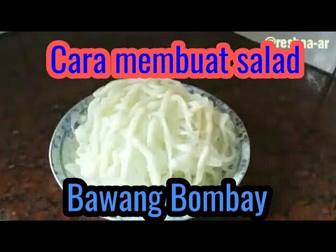 Video: Cara Memetik Bawang Untuk Salad