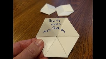 How to make a Hexaflexagon