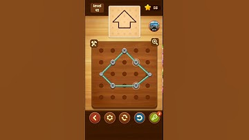 Line puzzle String Art Oak level 41