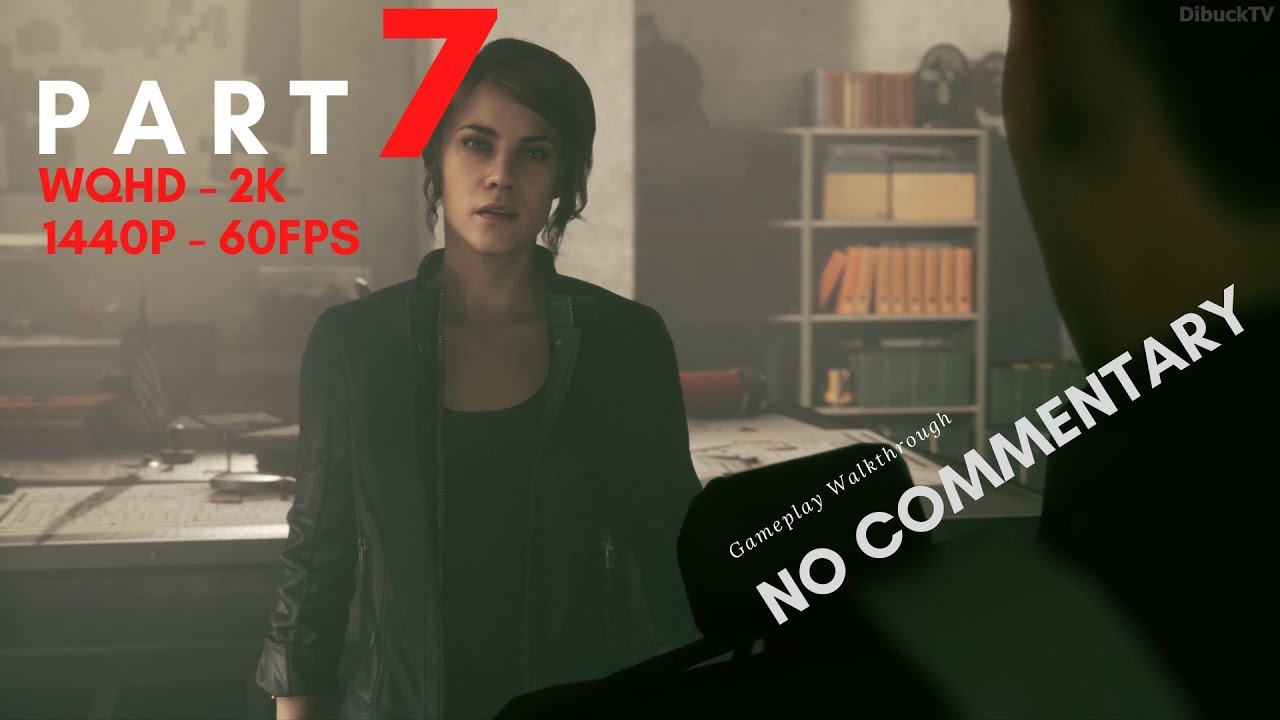 CONTROL THE FOUNDATION 1440p Gameplay Walkthrough [part 7] - No Commentary