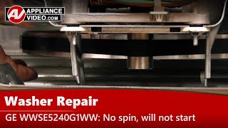 General Electric, Hotpoint , GE, RCA Washer -  Drive Belt issues - Diagnostic & Repair