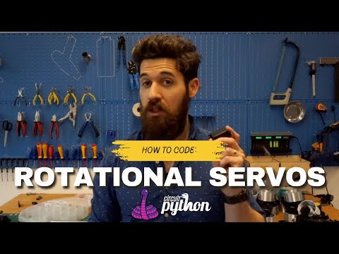 How To Program Rotational Servos in Circuit Python