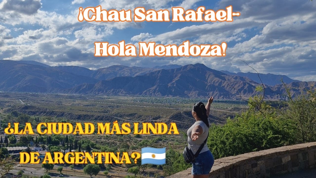 MENDOZA- City Tour por una de las ciudades más lindas de Argentina🍷🗺️