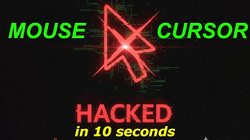 Hacking Your Mouse Cursor With ONE Line Command (Completely Harmless) #tech #2025