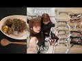 Korea vlog  hair growth secret cheap vintage glass shop what i ate cooking korean marinated egg