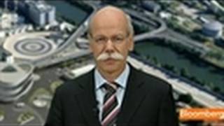 Daimler's Zetsche Predicts `Significantly Higher' Growth