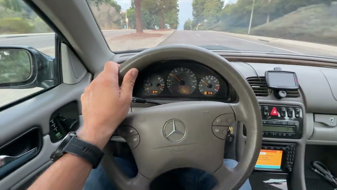 2000 Mercedes Benz CLK 430 Cold Start & Driving Video
