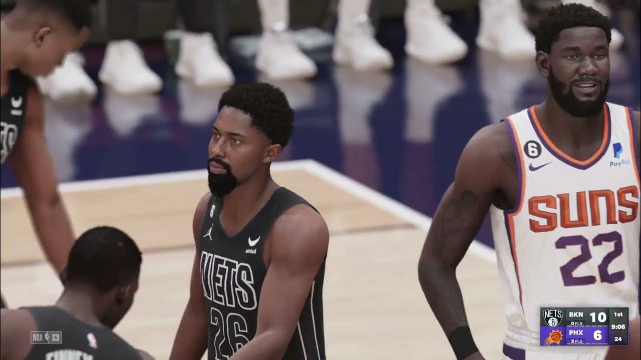 NETS VS SUNS Full Game NBA 2K23 YouTube