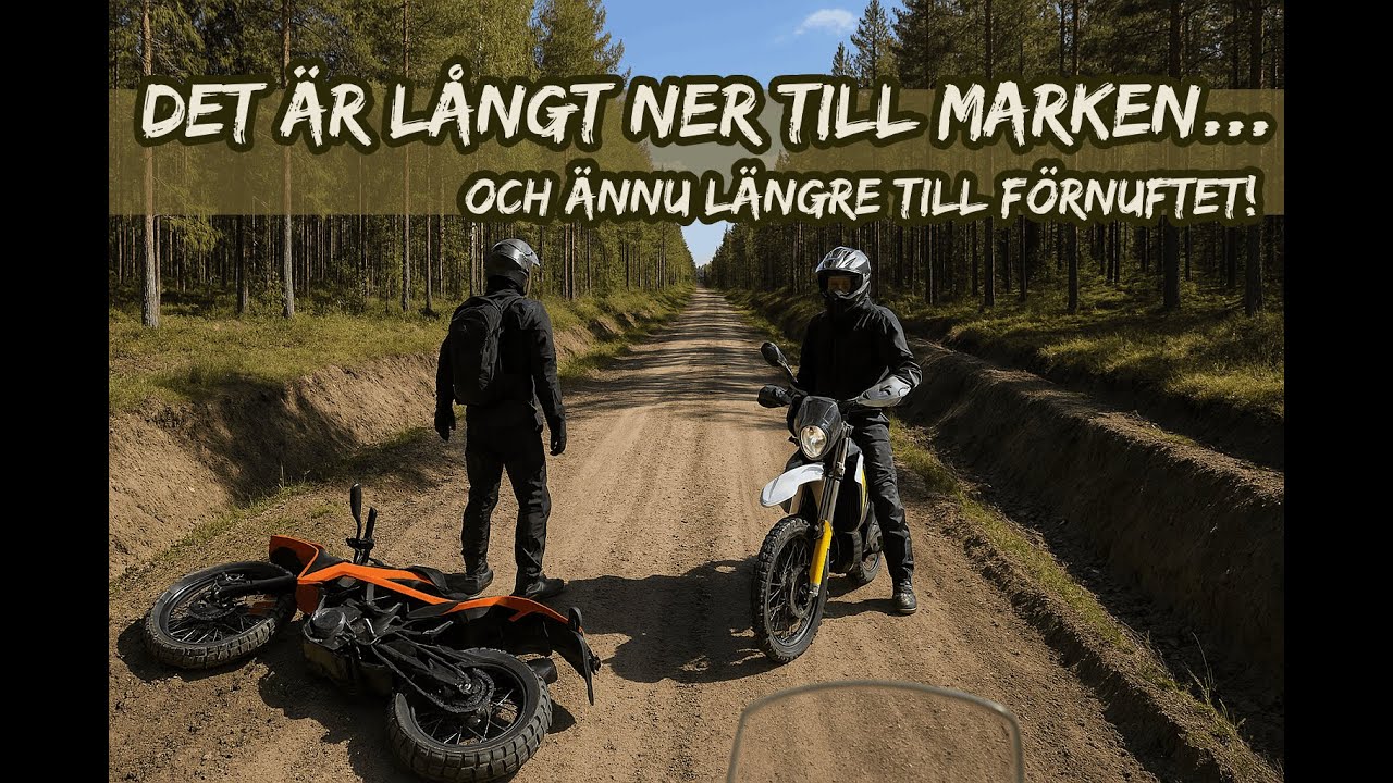 Det är långt ner till marken… och ännu längre till förnuftet!