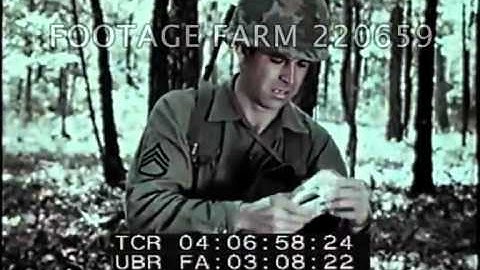 1968 - Military Training Film Pt1/2  220659-01 | Footage Farm