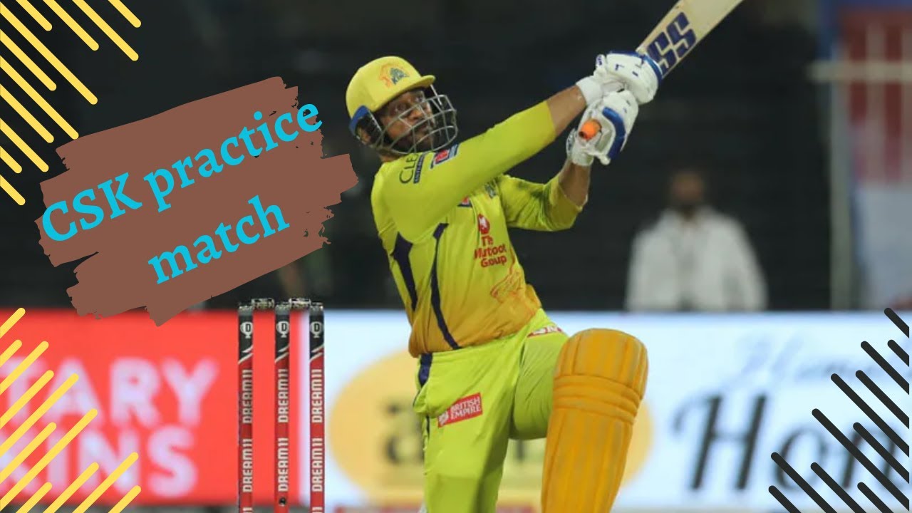 IPL 2023: CSK Practice match in Chepauk Stadium 🔥