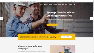 Borvel - Construction Building Company WordPress Theme      Coty Alde