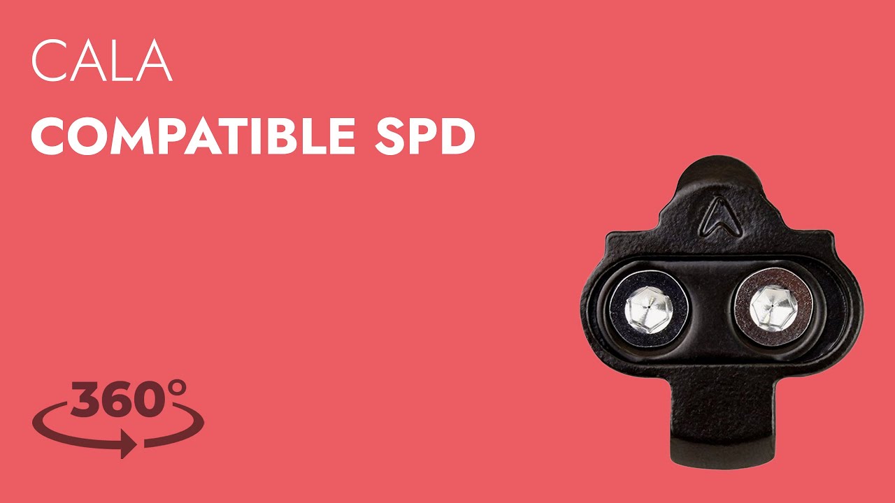 Pedales Mixtos SPD Automatico compatible con Shimano + Calas para Bicicleta  3021