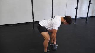 Kettlebell Bent Over Row | Demo
