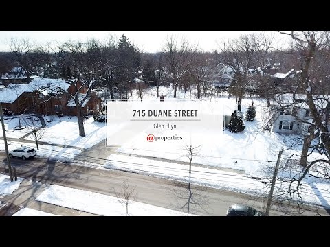 715 Duane Street, Glen Ellyn, IL home video tour