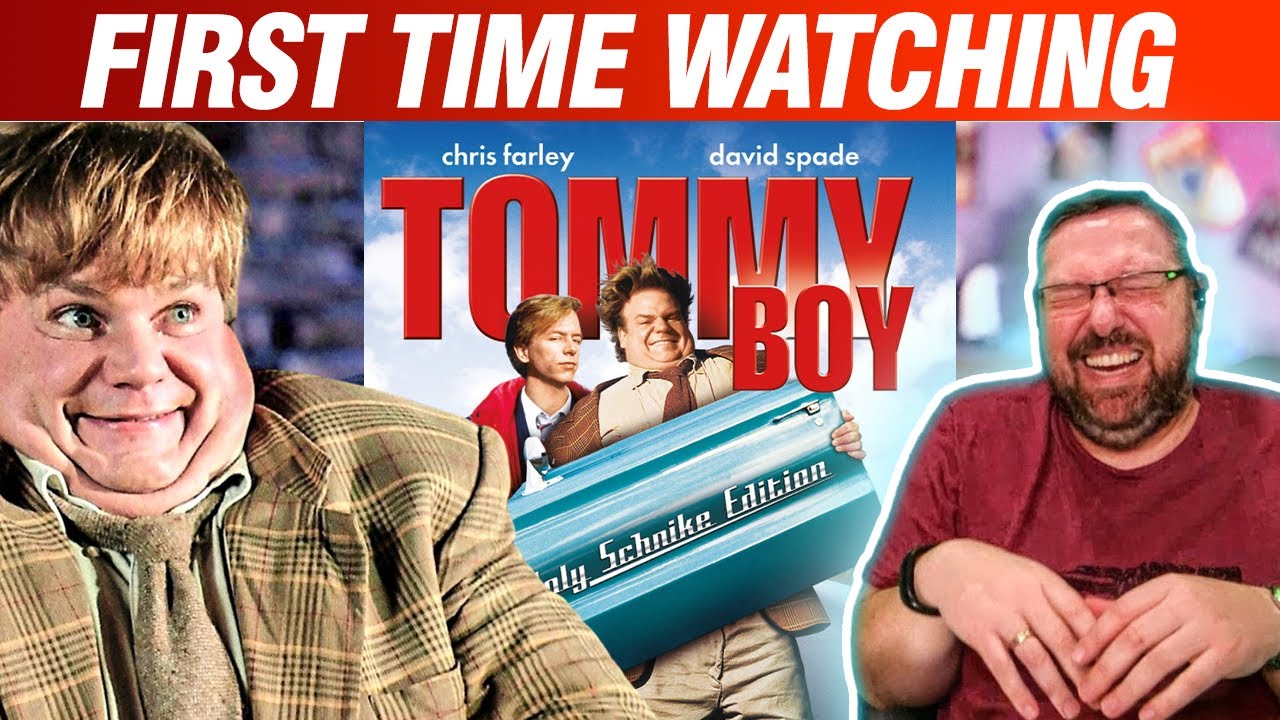 Holy Crap FUNNY!  Tommy Boy | First time watching | Movie Reaction #chrisfarley #davidspade