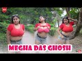 Megha das ghosh  crop top paired with shorts  western fashion vlog