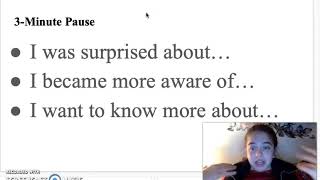 3 Minute Pause