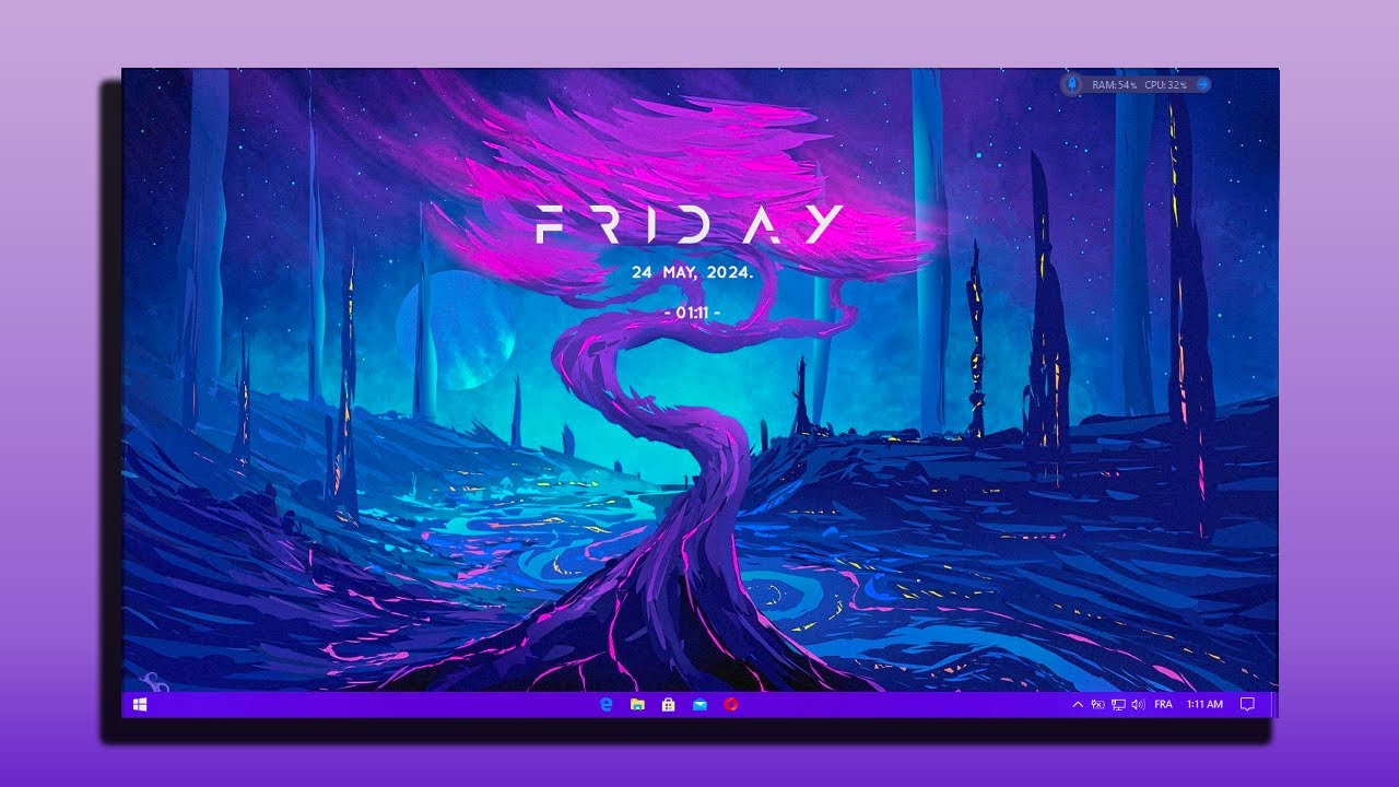How to make your Windows 10 Desktop look professional || 