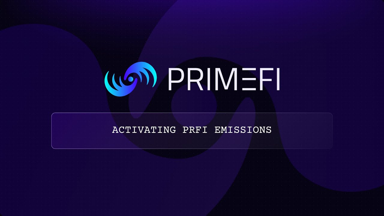 8: Activating PRFI Emissions [PrimeFi Course] - YouTube